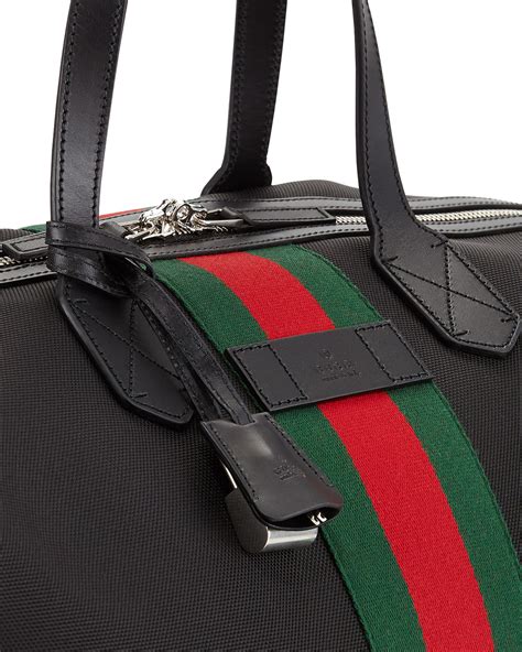 gucci mens duffle|Gucci bag men's price.